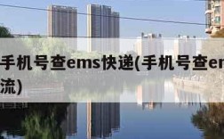 输入手机号查ems快递(手机号查ems快递物流)