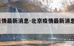 北京疫情最新消息-北京疫情最新消息情况24小时