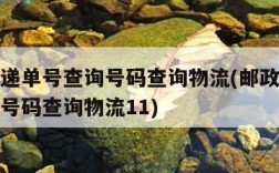 邮政快递单号查询号码查询物流(邮政快递单号查询号码查询物流11)