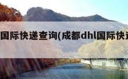 dhl国际快递查询(成都dhl国际快递查询)