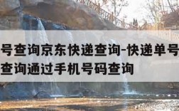 快递单号查询京东快递查询-快递单号查询京东快递查询通过手机号码查询