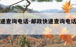 邮政快递查询电话-邮政快递查询电话号码查单号