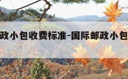 国际邮政小包收费标准-国际邮政小包收费标准最新