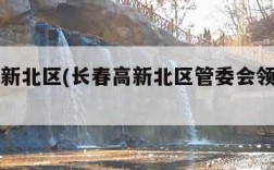 长春高新北区(长春高新北区管委会领导班子)