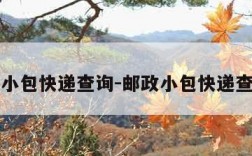 邮政小包快递查询-邮政小包快递查询单