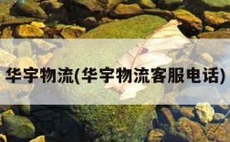 华宇物流(华宇物流客服电话)