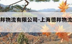 上海德邦物流有限公司-上海德邦物流有限公司税号