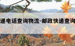 邮政快递电话查询物流-邮政快递查询咨询电话